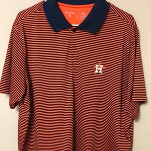 Antigua Houston Astros golf polo